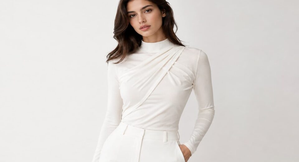 High Fashion Society Brand Women Long Sleeve Top