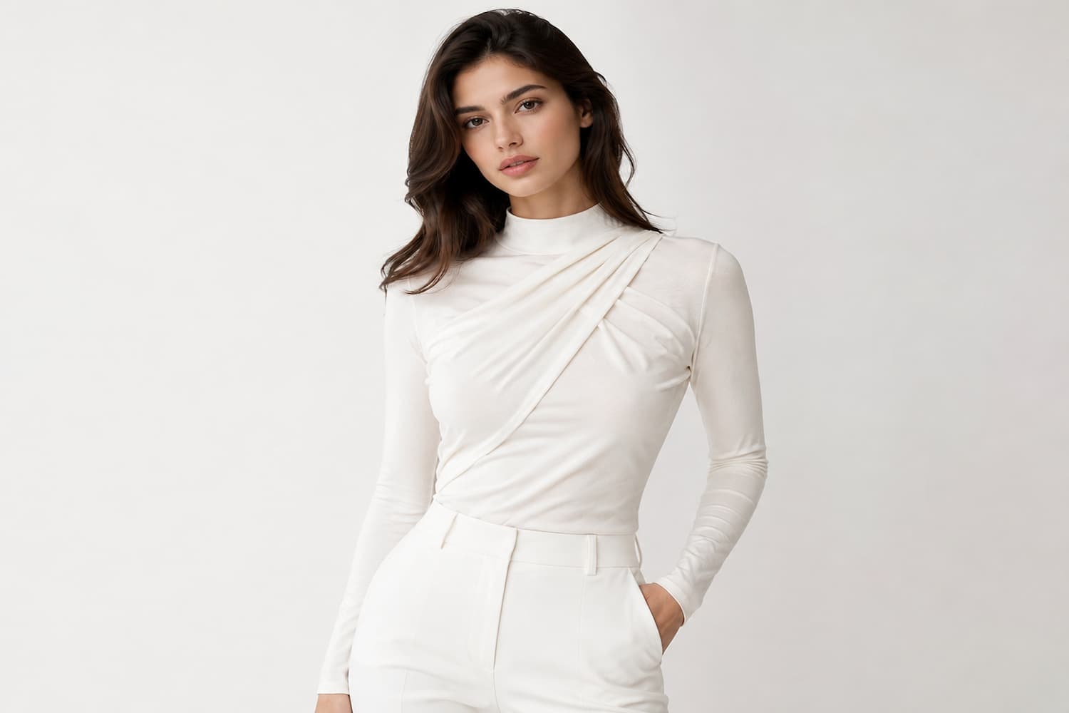 High Fashion Society Brand Women Long Sleeve Top